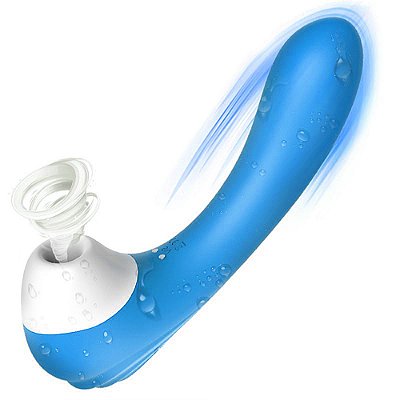 Vibrador De Cl­toris Recarregável Com Pulsação Screaming S-hande Sexy Import - Azul