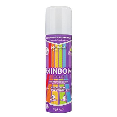 Desodorante íntimo Rainbow Diversidade 90g Linha Essence La Pimienta