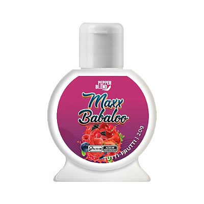 Maxx Babaloo Gel Comestível 20g Pepper Blend - Tutti Frutti