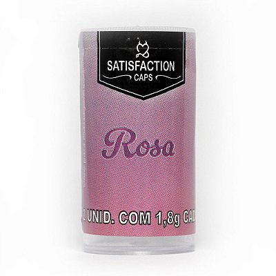 Bolinha Aromática Com 02 Uni Satisfaction Caps - Rosa