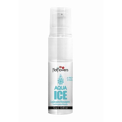 Aqua Ice Lubrificante Siliconado 12ml Hotflowers