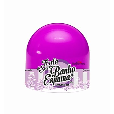 Trufa De Sais Banho Efervescentes Lavanda 50g Hot Flowers