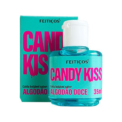 Candy Kiss Calda Beijável 35ml Feitiços - Algodão Doce