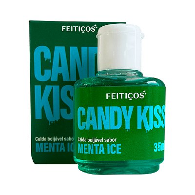 Candy Kiss Calda Beijável Ice 35ml Feitiços - Menta Ice