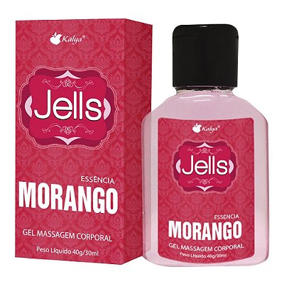 Jells Gel Beijável Hot 30ml Kalya - Morango