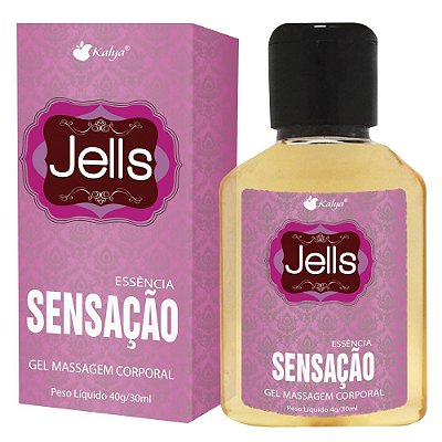 Jells Gel Beijável Hot 30ml Kalya - Sensação