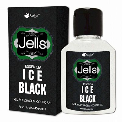 Jells Ice Gel Comestível 38gr Kalya - Black Ice
