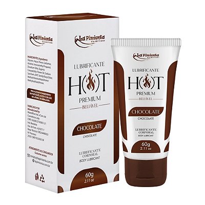 Lubrificante Hot Premium Beijável 60g La Pimienta - Chocolate