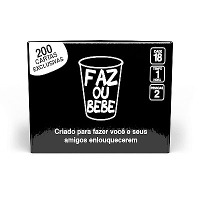 Jogo Faz Ou Bebe Original Com 200 Cartas Ext