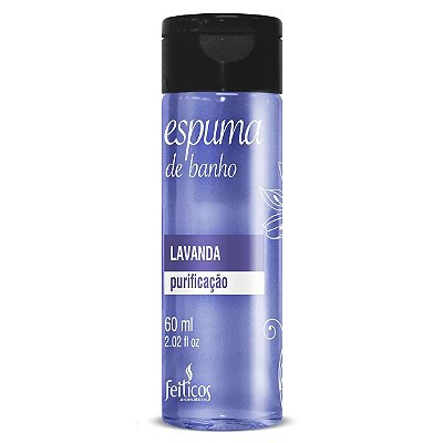 Espuma De Banho Aromática 60ml Feitiços - Lavanda