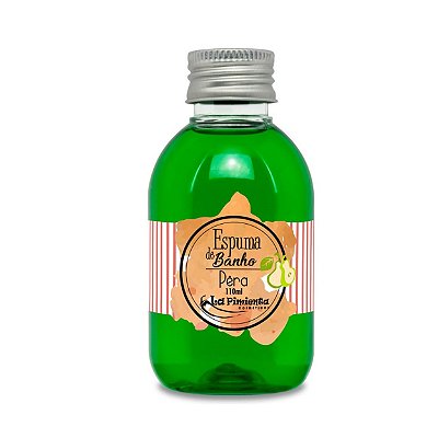 Espuma De Banho Aromática 110ml La Pimienta - Pera