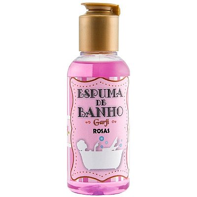 Espuma De Banho Aromática 120ml Garji - Rosas