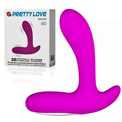 Massageador de Próstata Pretty Love Backie Recarregável