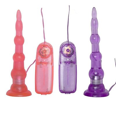 Plug Anal Vibrador Multivelocidade - Fetiches Import