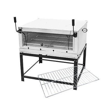 Forno Refratário a Gás 90 cm FIRI90 Venâncio