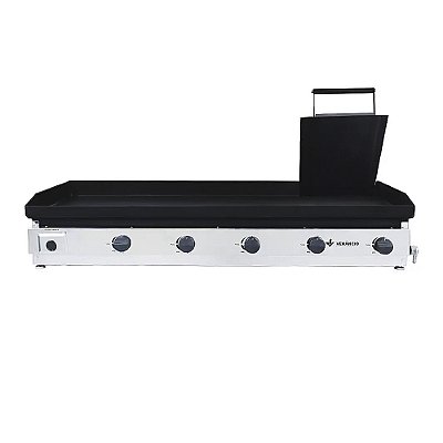 Chapa Grill a Gás Prensa Pão 120 cm C120 Venâncio