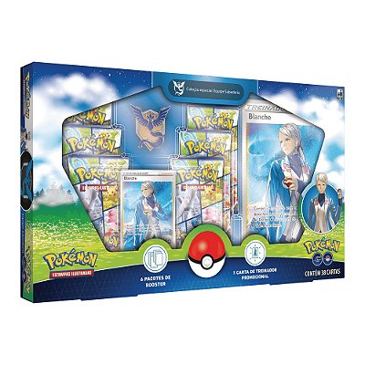 Box Coleção Pokémon Go - Exeggutor de Aalola-V Card Games Colecionáveis