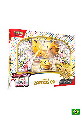 Caixa - Escarlate e Violeta - 151 - Zapdos ex