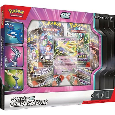 Box Coleção ex - Lendas Azuis - Xerneas