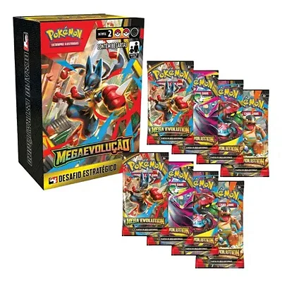 (PT-BR) Desafio Estratégico - Megaevolução 1 - Megaevolução (Kit Pré-Lançamento)