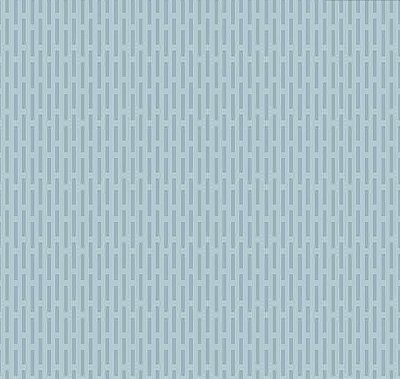 Tricoline tracinhos azul claro 25x150cm - Un