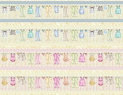 Tricoline digital faixas hora de passear 50x150cm - Un