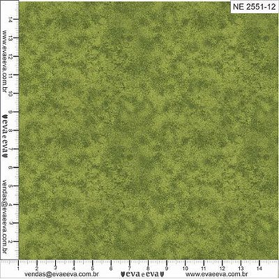 Tricoline marmorizado verde folha 25x150cm - Un