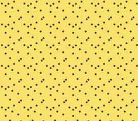 Tricoline crazy dots abelhitas 25x150cm - Un