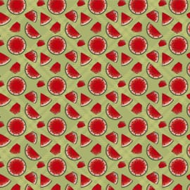 Tricoline cortes de melancias 50x150cm - Un