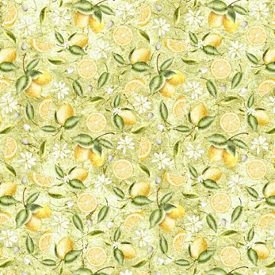 Tricoline digital limão siciliano 50x150cm - Un
