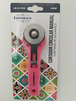 Cortador manual circular pink 45mm - Un