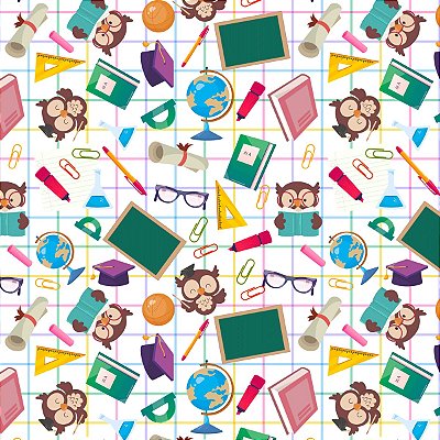 Tricoline digital estudante 50x150cm - Un