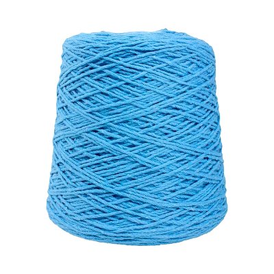 Barbante Amazônia #Fio 6 400g São João - Azul Turquesa - Un