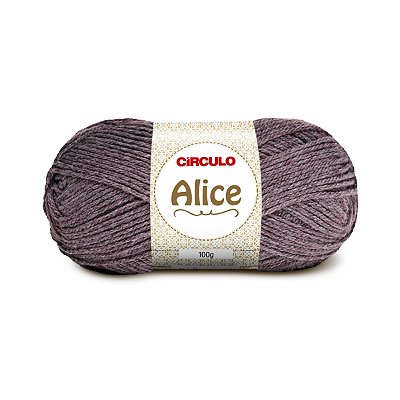 Lã Alice Círculo 100g 200m Lenha - Un