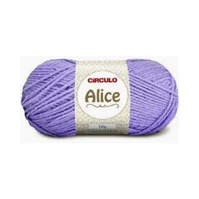 Lã Alice Círculo 100g 200m Ametista - Un