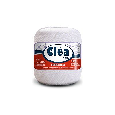 Fio Cléa 125 Círculo 19g - Branco - Un