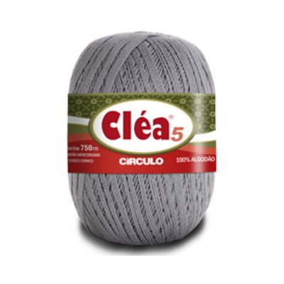 Fio Cléa 5 Círculo 147g - Prata - Un