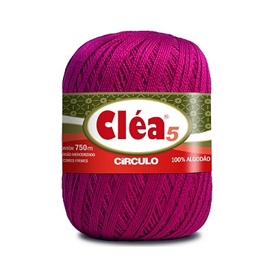 Fio Cléa 5 Círculo 147g - Pink - Un
