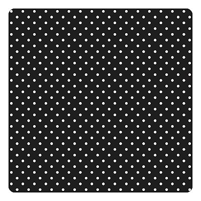 Viés de Algodão Largo Tijuca Peripan Estampado 35mmx20m - C9810 Poá Preto