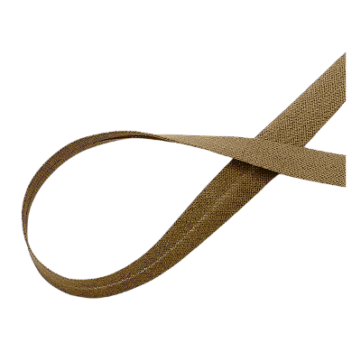 Viés de Algodão Largo Destaque Peripan Liso 35mmx20m - C033 – Bege Escuro