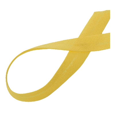 Viés de Algodão Largo Destaque Peripan Liso 35mmx20m - C008 – Amarelo Canário