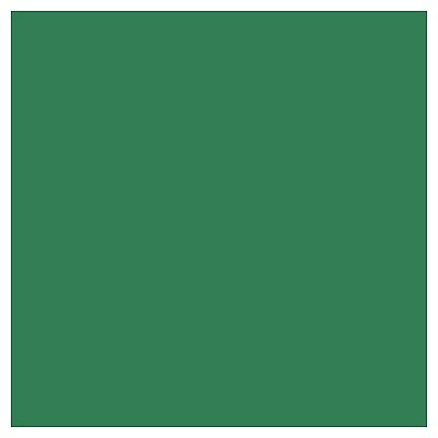 Tecido Tricoline 100% Algodão Tinto Liso 50x150cm - Verde Natalino