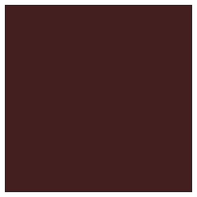 Tecido Tricoline 100% Algodão Tinto Liso 50x150cm - Marrom Franciscano