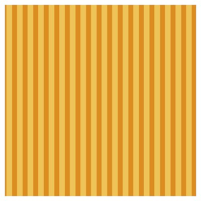 Tecido Tricoline 100% Algodão Listrado 50x150cm - Amarelo e Mostarda