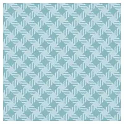 Tecido Tricoline 100% Algodão Quadradinhos 50x150cm - Turquesa
