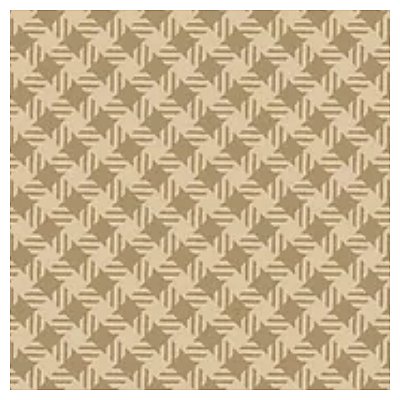Tecido Tricoline 100% Algodão Quadradinhos 50x150cm - Caramelo