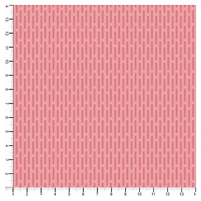Tecido Tricoline 100% Algodão Tracinhos 50x150cm - Rosa Queimado