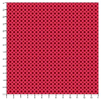 Tecido Tricoline 100% Algodão Poá 50x150cm - Vinho