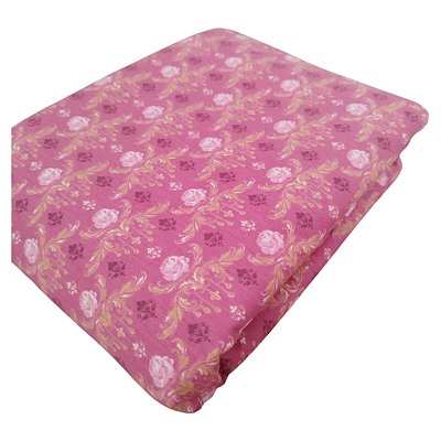 Tecido Tricoline 100% Algodão Blush Blossom 50x150cm - 6