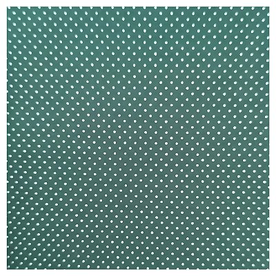 Tecido Tricoline 100% Algodão Micro Poá 50x150cm - Verde Eucalipto